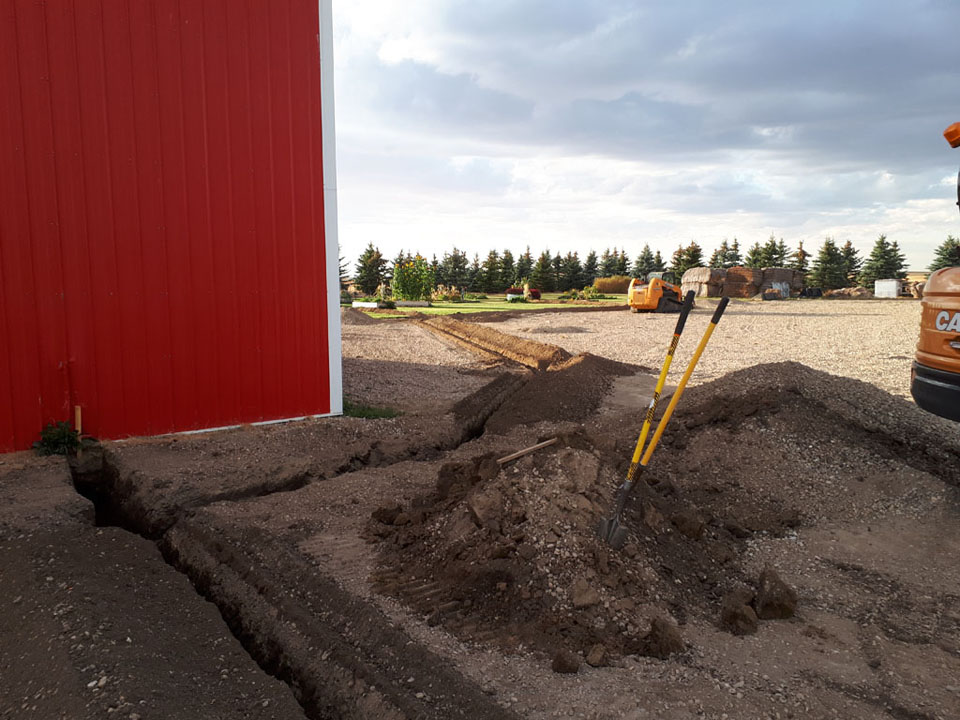 Electrical Line Trenching